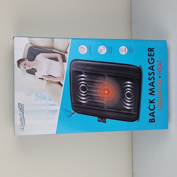 HealthTouch Back Massager Vibration + Heat - Picture 2 of 2